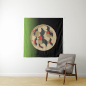 Ketchup Eater Vampire Bats Wandteppich (Beispiel (Horizontal))