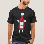 Ketchup Flasche Red Tomato Catsup T-Shirt (Vorderseite)