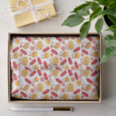 Ketchup & Fritten Taschentücher Seidenpapier (Geschenk)