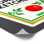 Ketchup Halloween 2024 Costume Matching Mustard Co Poster (Ecke)