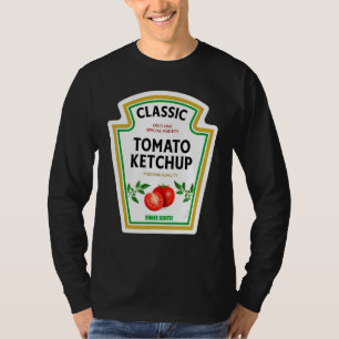 Ketchup Halloween 2024 Kostümmatching Mustard Co. T-Shirt