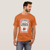 Ketchup Halloween KostümMatching Mustard T-Shirt (Vorne ganz)