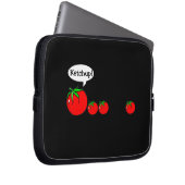 Ketchup Joke Electronics Bag Laptopschutzhülle (Vorne Rechts)