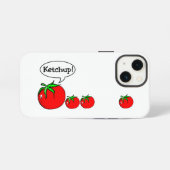 Ketchup Joke iPhone Hülle (Rückseite (Horizontal))