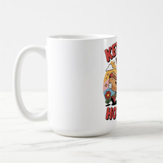Ketchup Lieben Hot Dogs - Funny Retro Cartoon Food Kaffeetasse