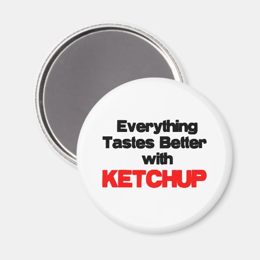 KETCHUP LOVER MAGNET (Vorderseite/Rückseite)