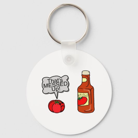 Ketchup Schlüsselanhänger (Vorderseite)