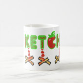 Ketchup und Fries Kaffeetasse (Mittel)
