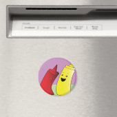 Ketchup und Senf Magnet (In Situ (Geschirrspüler))