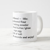 Keto Brot Rezept Kaffee Tasse (Vorderseite Rechts)