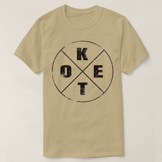Keto Circle T-Shirt (Design vorne)