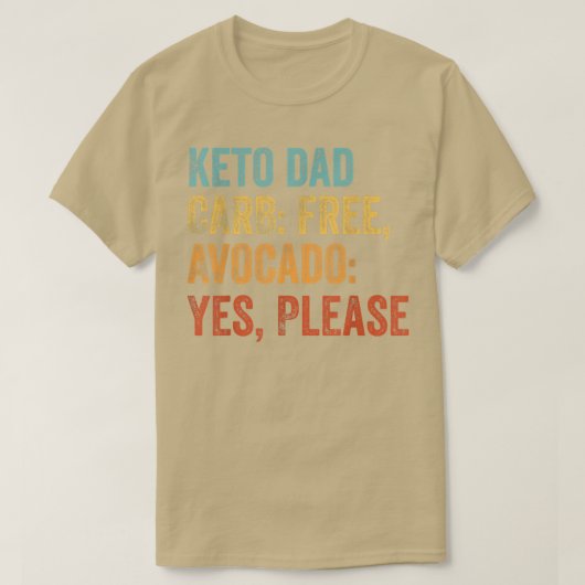 Keto dad T-Shirt (Design vorne)