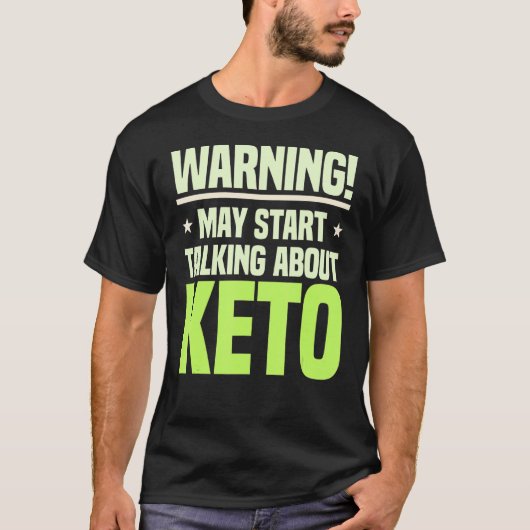 Keto Diät Ketogenese Ketosis Low Carb Dietitian Nu T-Shirt (Vorderseite)