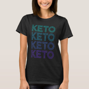 Keto Diät Retro Ketogenese Keto T-Shirt