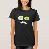 Keto Diet Enthusiast Egg Avocado Cool Fat T-Shirt (Vorderseite)