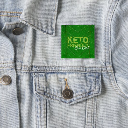 Keto Friendly Low Carb Button (Beispiel)