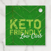 Keto Friendly Low Carb Geschenkanhänger (Rückseite)
