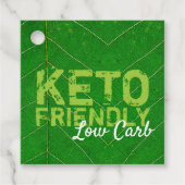 Keto Friendly Low Carb Geschenkanhänger (Vorderseite)