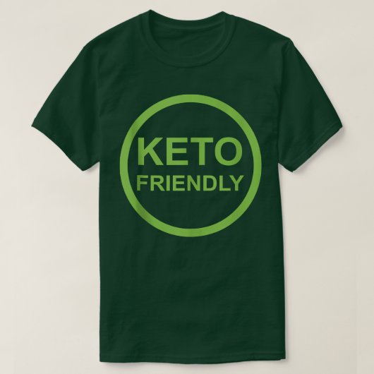 Keto Friendly Low Carb Ketogenic Lifestyle  T-Shirt (Design vorne)
