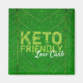 Keto Friendly Low Carb Magnet (Vorne)
