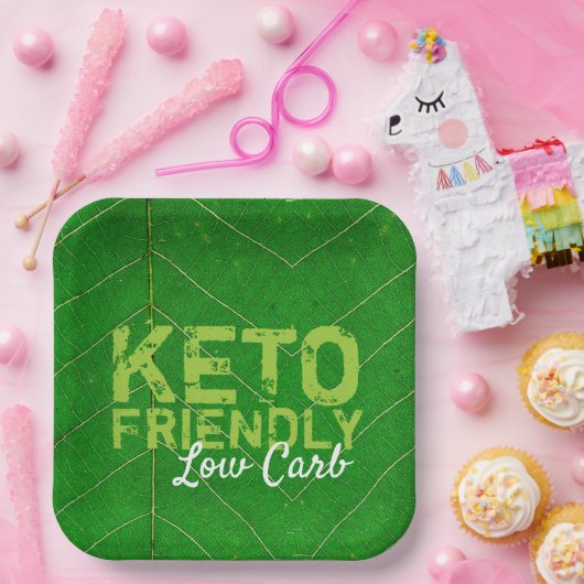 Keto Friendly Low Carb Pappteller (Party)