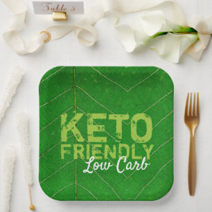 Keto Friendly Low Carb Pappteller