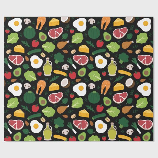 Keto Geschenkpapier (Flach)