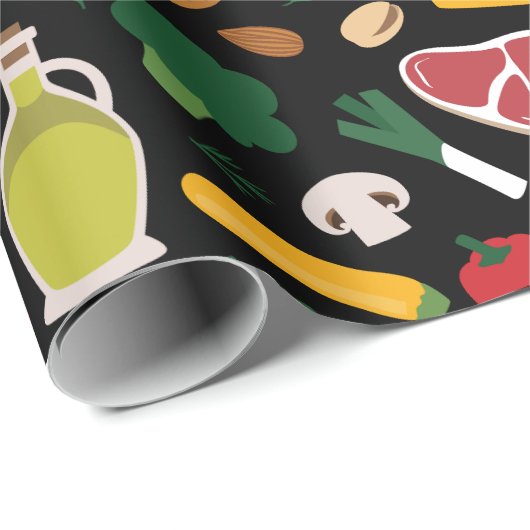 Keto Geschenkpapier (Rolleneckpunkt)