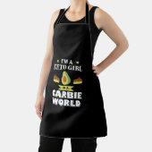 Keto Girl Niedlich Avocado All-over Print-Schürze Schürze (InSitu)