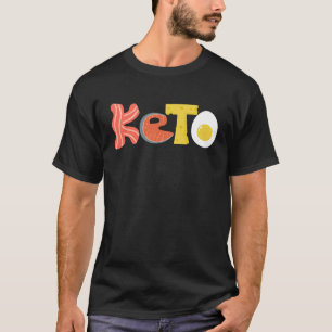 Keto Ketogener Lifestyle Low Carb High Fat Diät T-Shirt