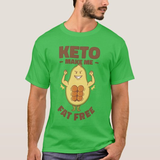 Keto Nutritionist Diet Ketogenic Food Weight Loss T-Shirt (Vorderseite)