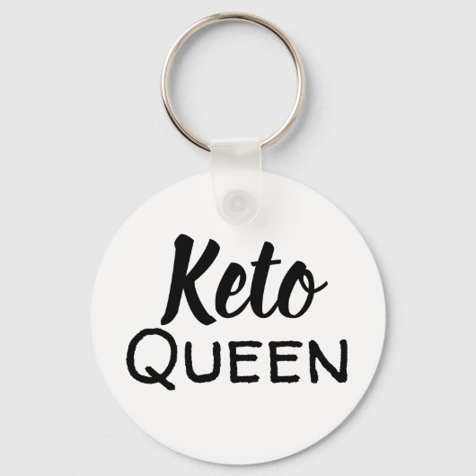 Keto Queen, keto life, keto mama, keto af, ketones Schlüsselanhänger (Vorderseite)