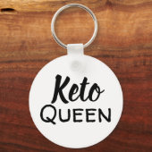 Keto Queen, keto life, keto mama, keto af, ketones Schlüsselanhänger (Vorderseite)