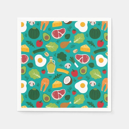 Keto Serviette (Vorderseite)