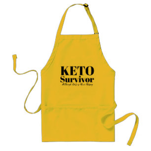 Keto-Überleben Schürze