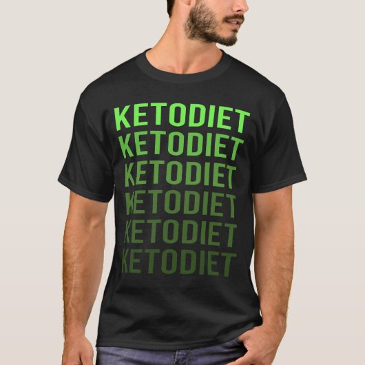 Ketogenese Ketone Ketosis T-Shirt (Vorderseite)
