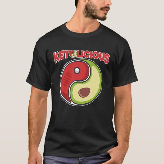 Ketolicious Keto Diet Ketogenic Diet  for Ketosis T-Shirt (Vorderseite)