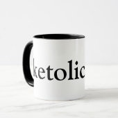 Ketolicious Tasse (Vorderseite Links)