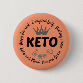 Keton fördert Emblem Button
