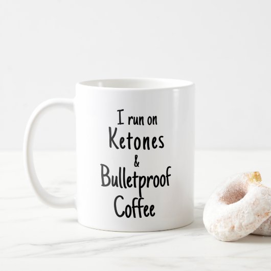 Ketone und kugelsichere Kaffee-Tasse Kaffeetasse (Mit Donut)