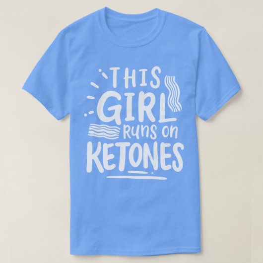 Ketones Keto Diät T-Shirt (Design vorne)