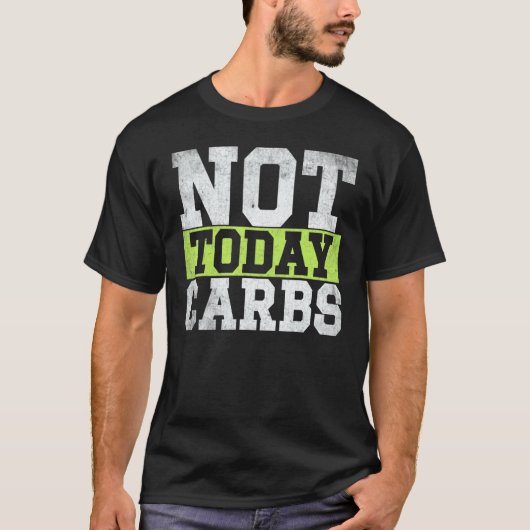 Ketosis Not Today Carbon Avocado Keto Lifestyle T-Shirt (Vorderseite)