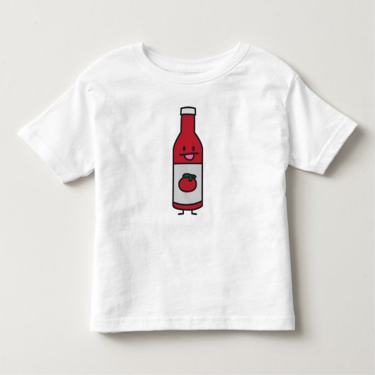 Ketschup-Flaschen-Tomatensauce-Tabellenwürze Kleinkind T-shirt (Vorderseite)