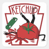 KETSCHUP. Funny sticker (Vorderseite)