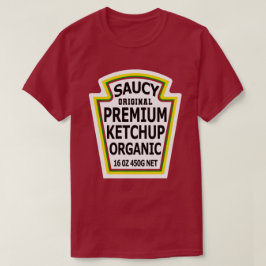 Ketschup Hot Packet Halloween Taco Kostüm T-Shirt