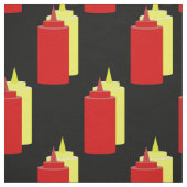 Ketschup und Senf Stoff (Muster)