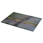 Kette auf Holz Schneidebrett (Ecke)