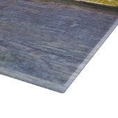 Kette auf Holz Schneidebrett (Ecke)