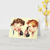 Kette des Klatsches Karte (Gelbe Blume)