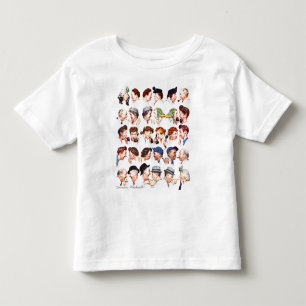 Kette des Klatsches Kleinkind T-shirt